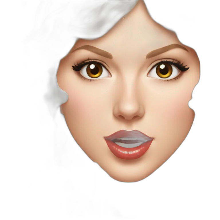taylor-swift-selfie-milk-on-face-dripping emoji