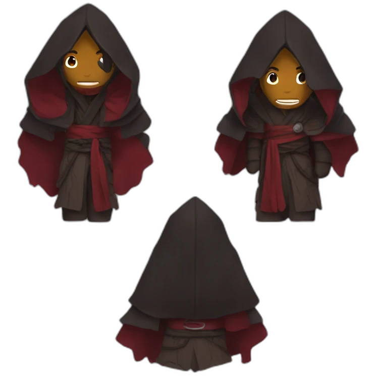Dreadhead with Akatsuki cloak emoji