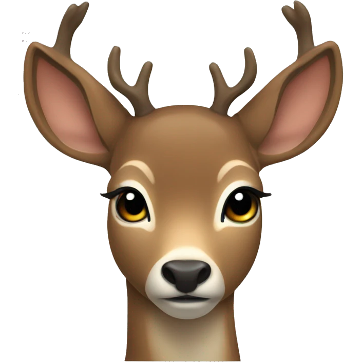 New Year's deer emoji