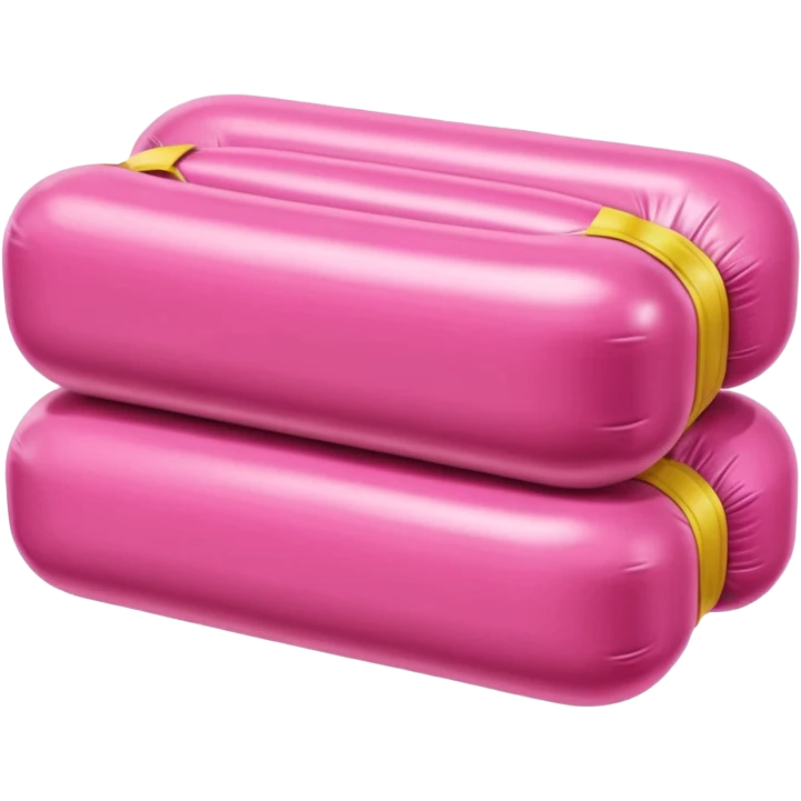  paris SPAM meat jeff koons style inflatable sculpture art painting  emoji