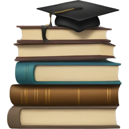 neutral stack of books emoji
