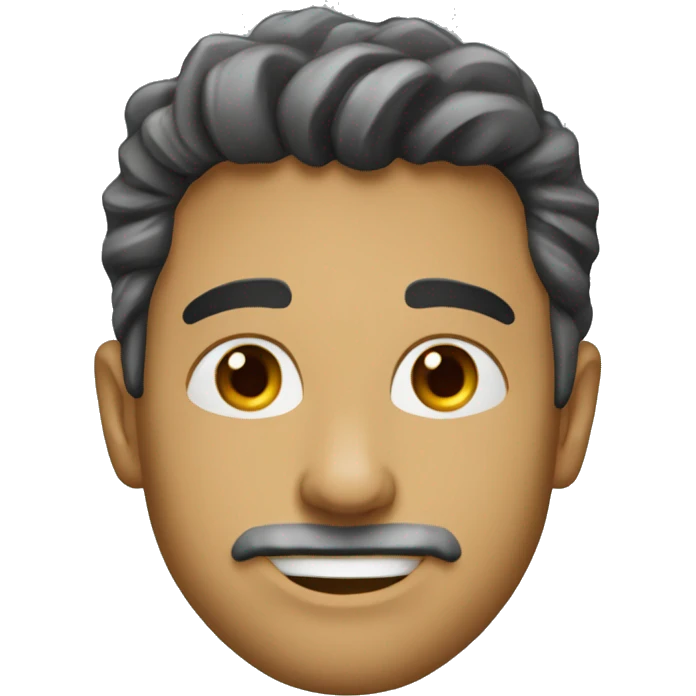 Недовольный человек emoji