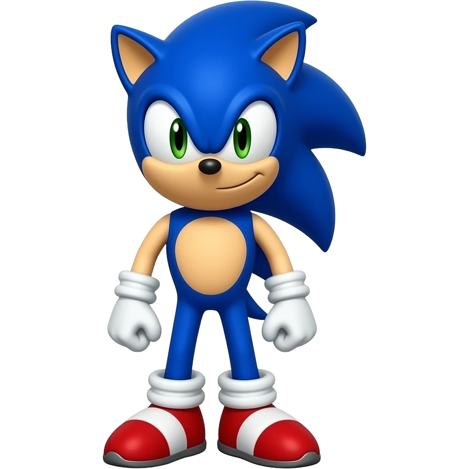 Make a sonic hedgehog emoji emoji