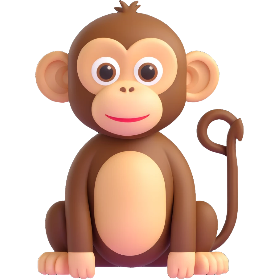 Monkey emoji