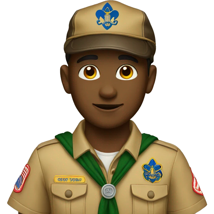 Boy scout emoji
