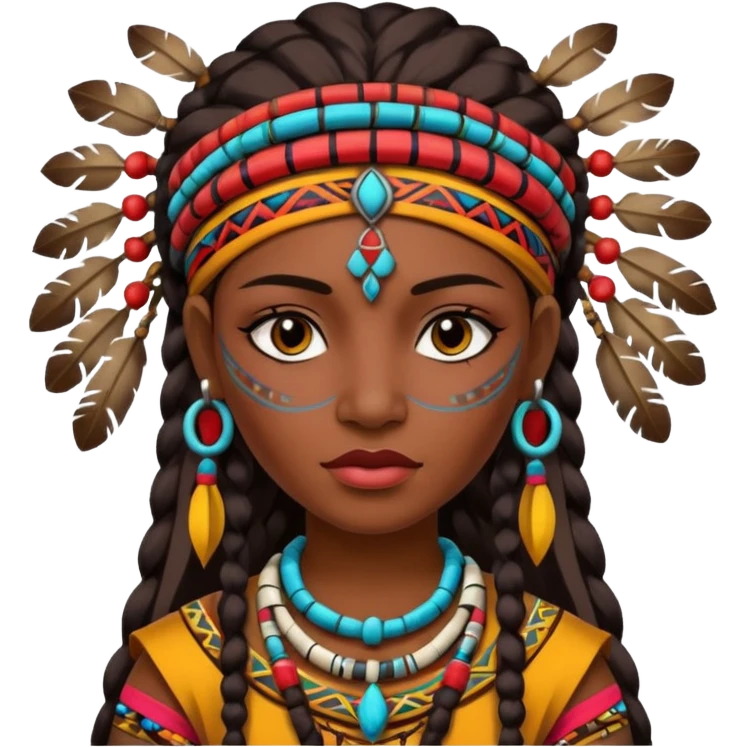 tribal woman emoji