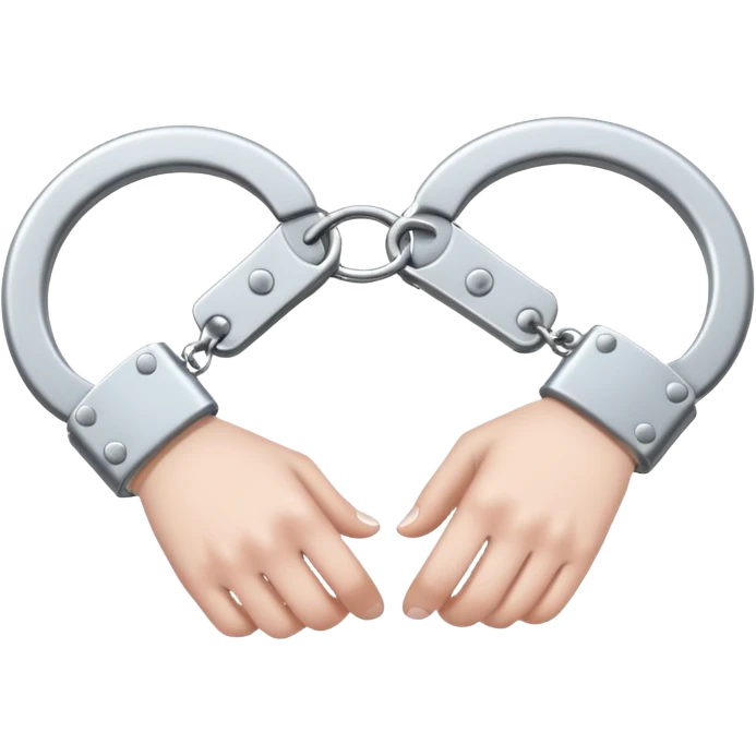 cuffed hand emoji