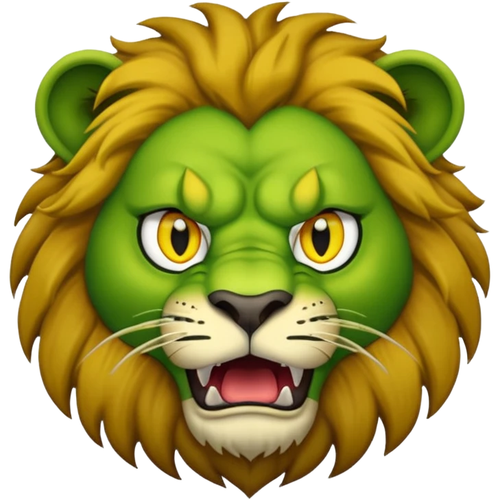 🤮🦁 emoji