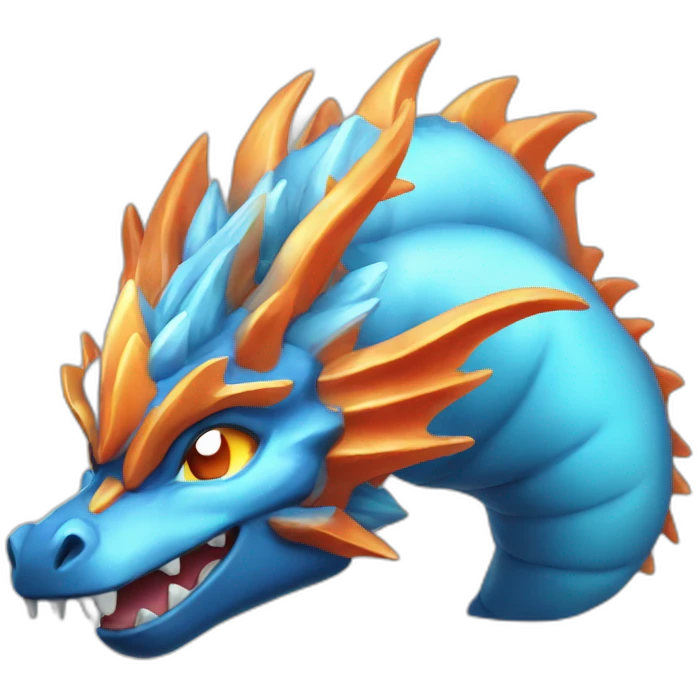 Dracaufeu shiny emoji