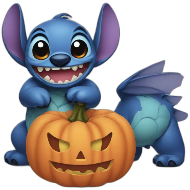 stitch deguisemen halloween emoji