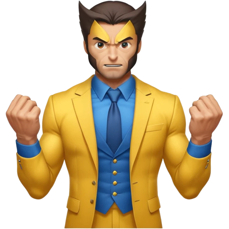 Wolverine from Deadpool & Wolverine movie emoji