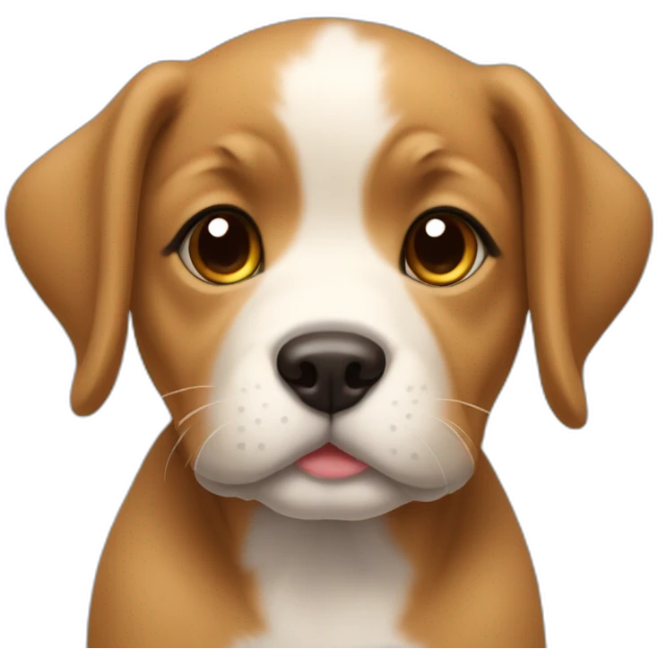 Petit Brabanson puppy emoji