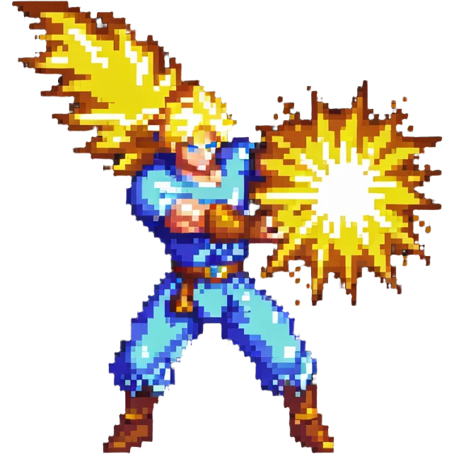 Kamehameha energy blast emoji