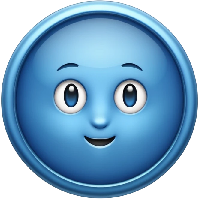 Blue tick emoji