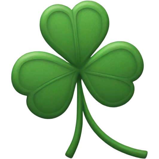 gray 4 leaf clover emoji