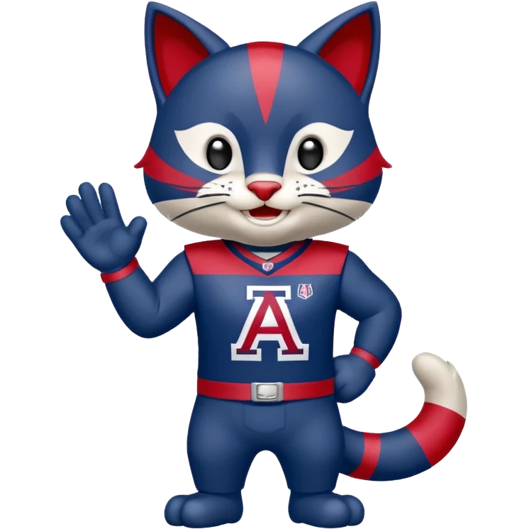 Arizona Wildcats mascot Wilber emoji