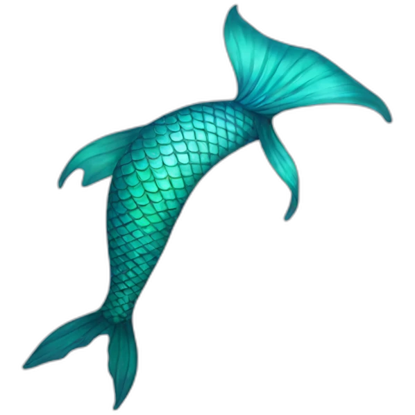 Mermaid tail emoji