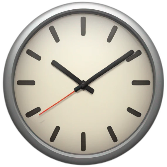 Clock emoji