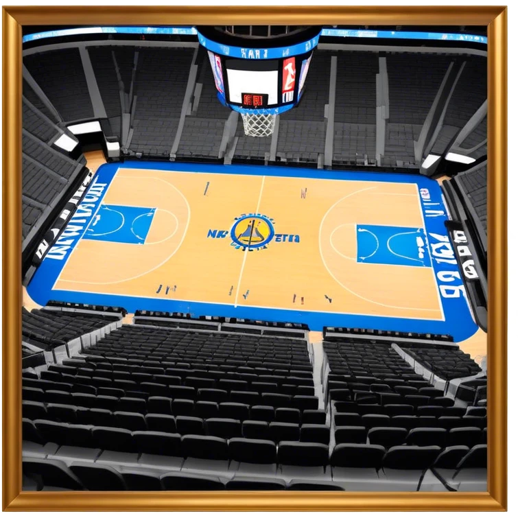 Floorseats at the nba emoji