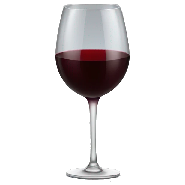Red wine emoji