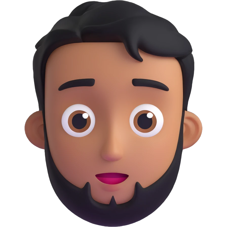 personalized cartoon avatar with expressive face emoji