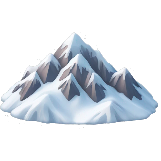 Snow Alps Mountain  emoji