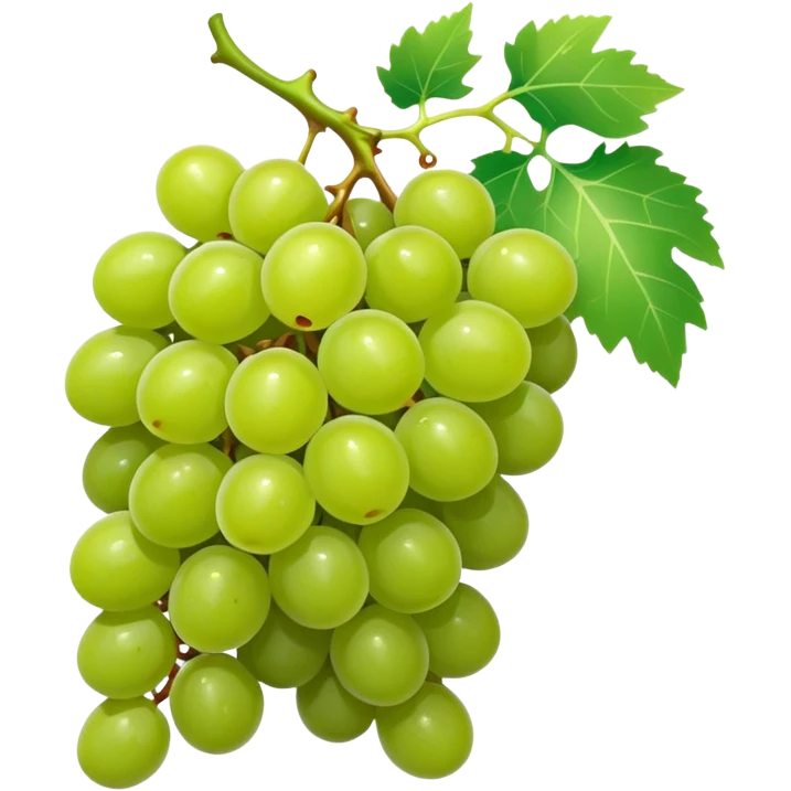 grapes cluster natural sugar energy emoji