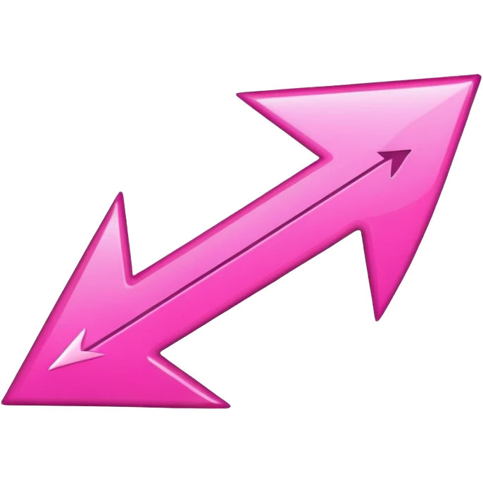 Pink go back arrow  emoji