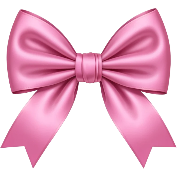 pink bow emoji