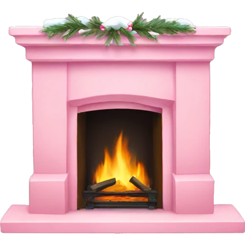 Winter Pink FirePlace emoji