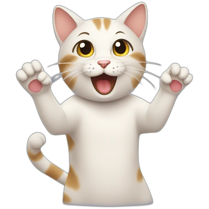 Cat clapping  emoji