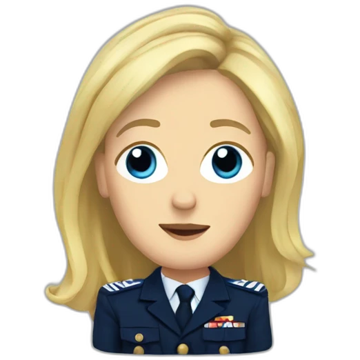 Marine lepen emoji