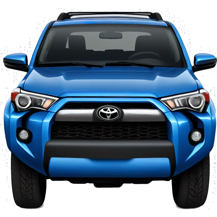 Blue Toyota 4Runner  emoji