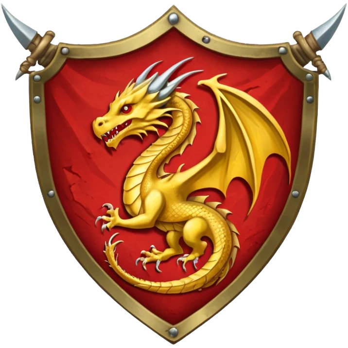 Dragon army banner emoji