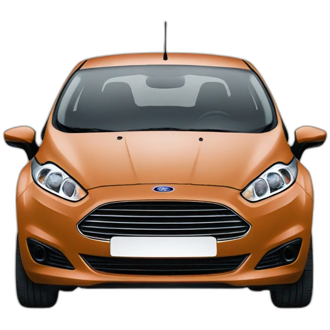 ford fiesta 2014 front view emoji
