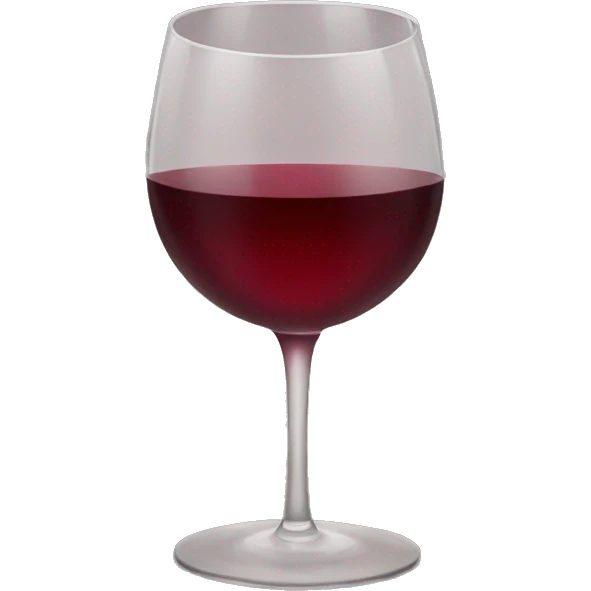 Glass of wine  emoji