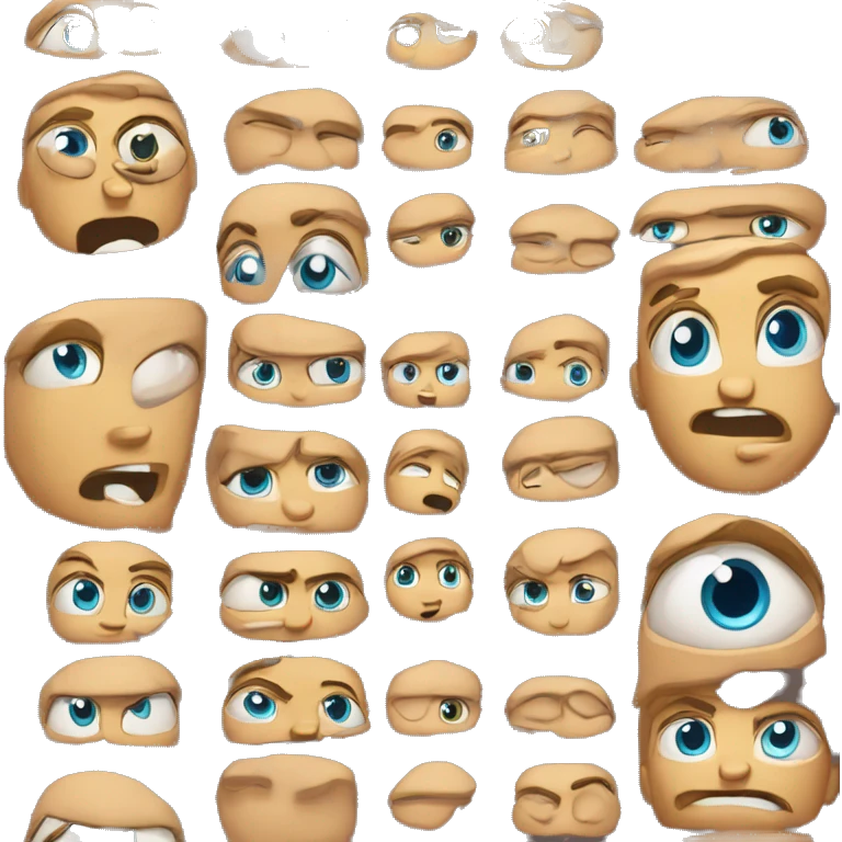 Yeux magnifiques  emoji