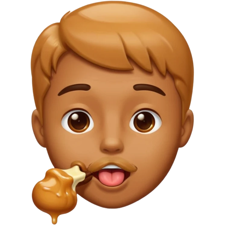 Homme qui lèche un Vavin emoji