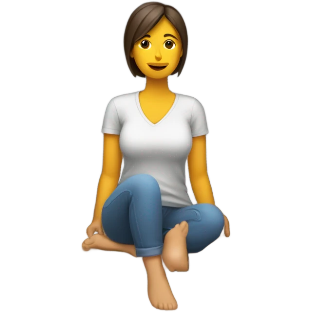 Woman in doghouse  emoji