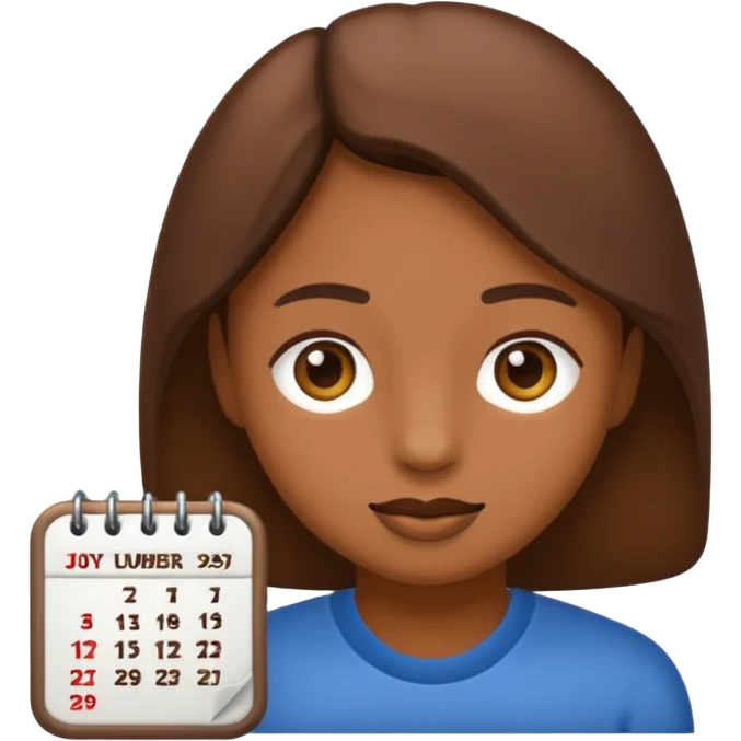 calendar emoji with umber 29 emoji