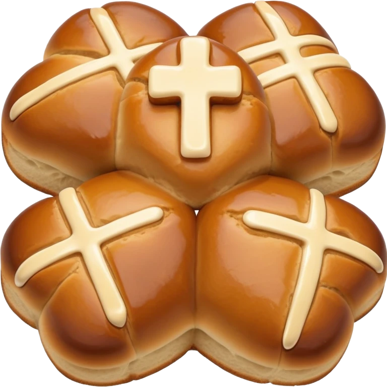 Hot cross buns emoji