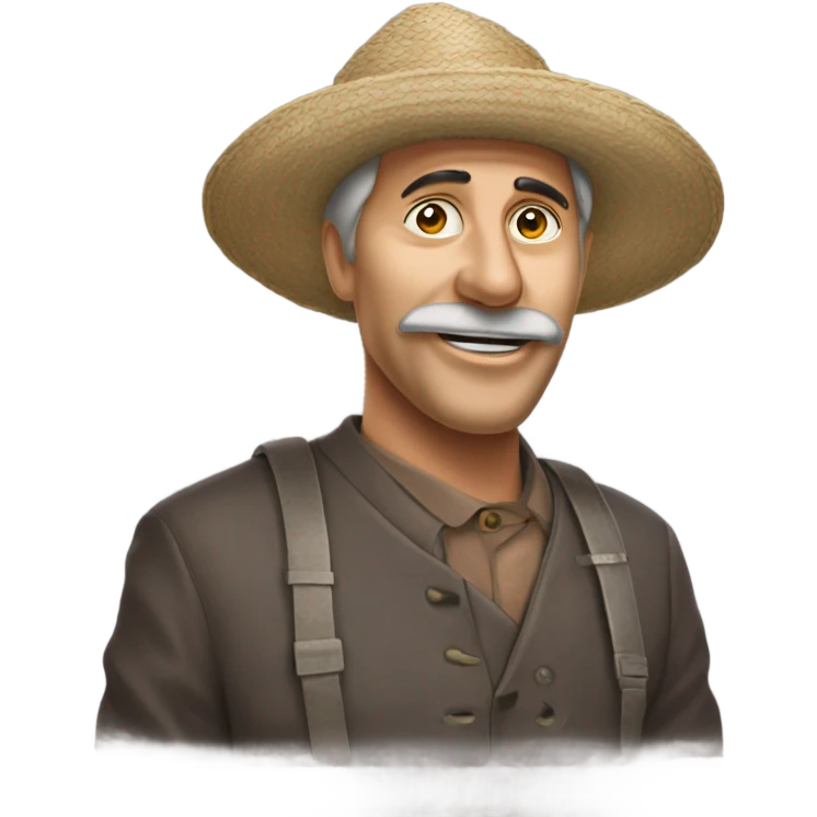 nemački ovčar koji pusi cigaru emoji