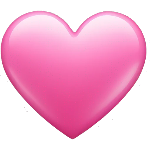 Pink heart emoji