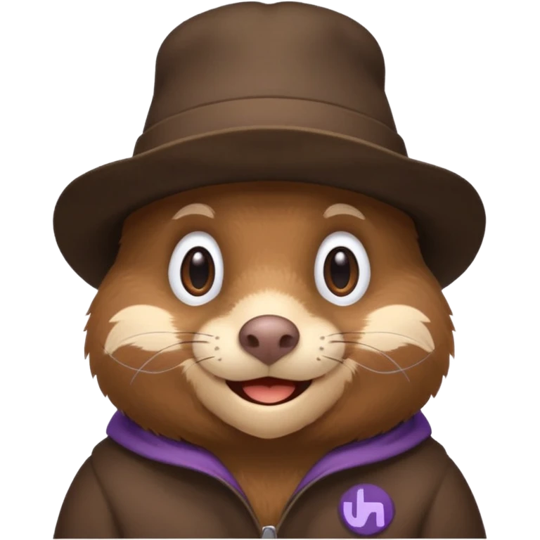a mole for twitch chanel more realistic  emoji