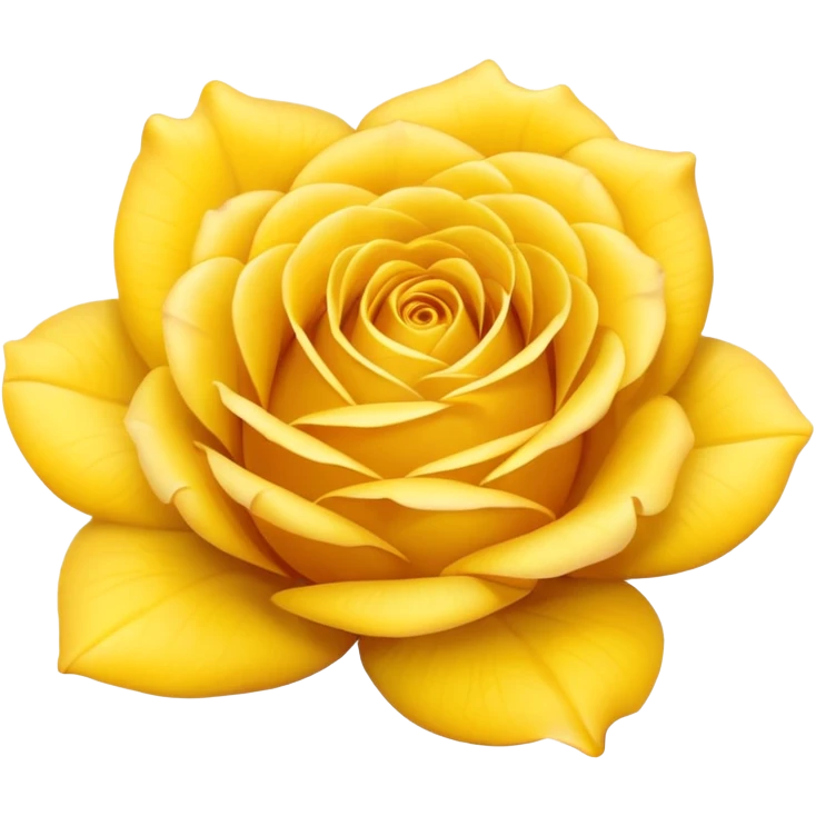 Yellow rose emoji
