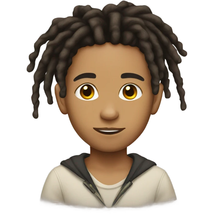 lightskin boy with dreads  emoji