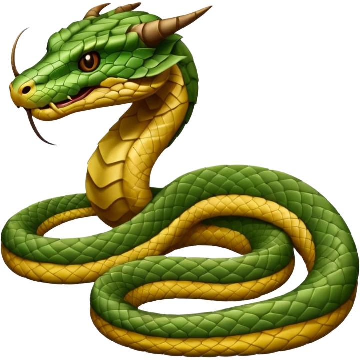horned viper emoji