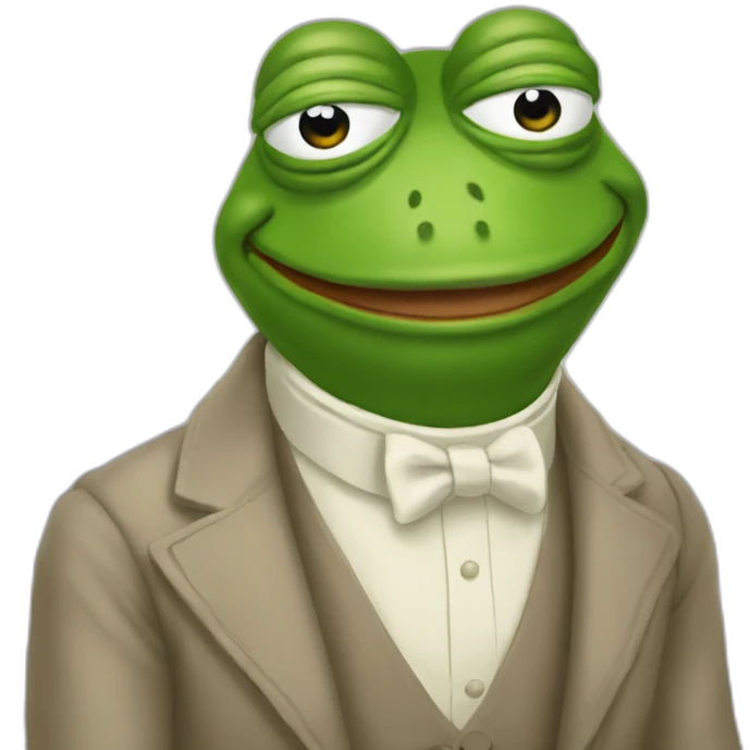 Pepe frog meme emoji