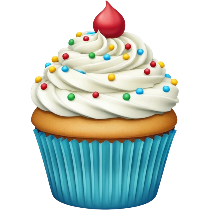 Delicious cupcake  emoji
