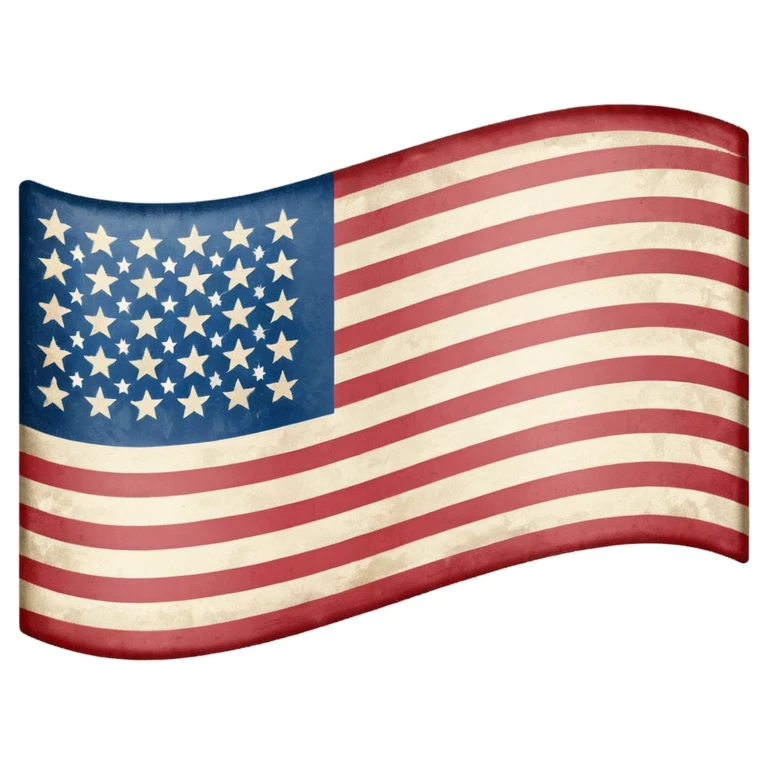 upside down american flag emoji